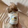 Summer Pet Clothes Dog Teddy Bigbear Maltese Yorkshire Cat Pet Thin Cute Anti-Hair Loss