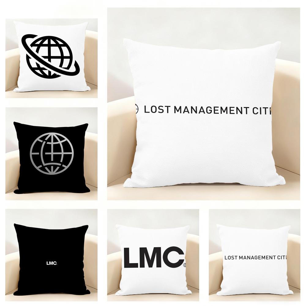 Classic Korea Brand LLMC Cushion Cover Linen Pillowcase Soft  for Sofa Bed Home Room Decor