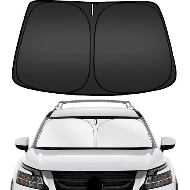 ARISMOTOR Windshield Sun Shade for Ni-ssan Altima 2019-2025, Custom Fit Foldable Front Window Sunshade Sun Visor Protector, Block UV Rays Keep Your
