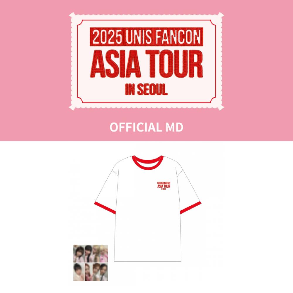 

Футболка 2025 UNIS Fancon Asia Tour в Сеуле