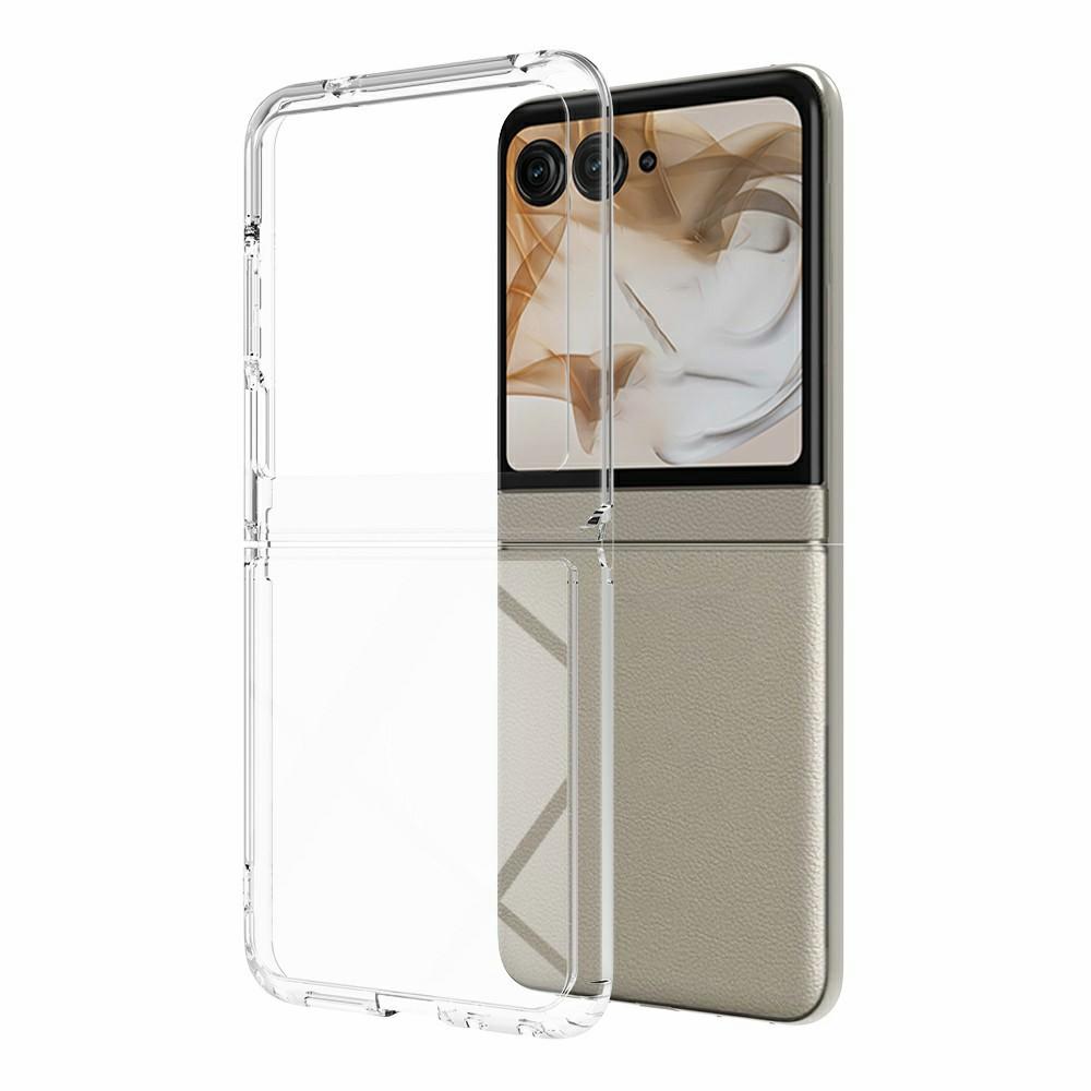 

For Motorola Razr 2025 Case TPU+Acrylic Clear Phone Cover,Integrated Design As Shown A