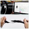 Zentrales Steuerungsbildschirm Silikon-Schutzrahmen für Tesla Model 3 2025-2025 Model Y 2017-2025 Display-Rand Schutzfolie Teil
