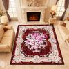 European Style Ethnic Living Room Carpet Decoration Home Sofa Coffee Table Large Rugs Customizable Easy Clean Floor Mat Luxury