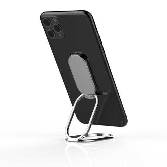 Telefonholder Magnetisk Vinkelabsorpsjon Sammenleggbar Justering Sklisikker Bunn Telefon Ryggmontert Ring Mobiltelefonstativ Forsyning