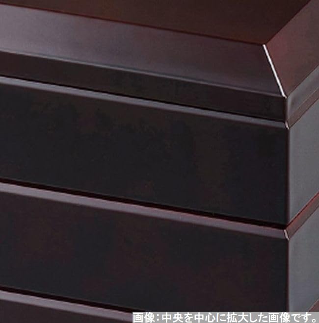 J-kitchens Recreational Bento Box (Bento Box) Made in Japan 3 Tiers 6.5 Dimensions Diamond Takamori Tame 19.7cm x 19.7cm x 19.7cm