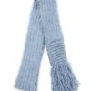 ASURA TASSEL MIX MUFFLER (SKY BLUE)