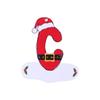 26 Letters Christmas Tree Ornament Christmas Pendant DIY Alphabet Pendant Atmosphere Decoration Christmas Tree Letters 1PC