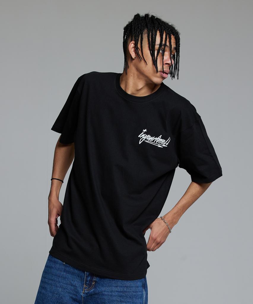 CREAM SODA LAB Basketball Lesson 1 Short Sleeve T-Shirt Black