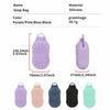 New Silicone Material Silicone Soap Scrubber Quick-Dry Gentle Exfoliating Soap Holder Deep-Clean Bar Soap Scrubber Bath