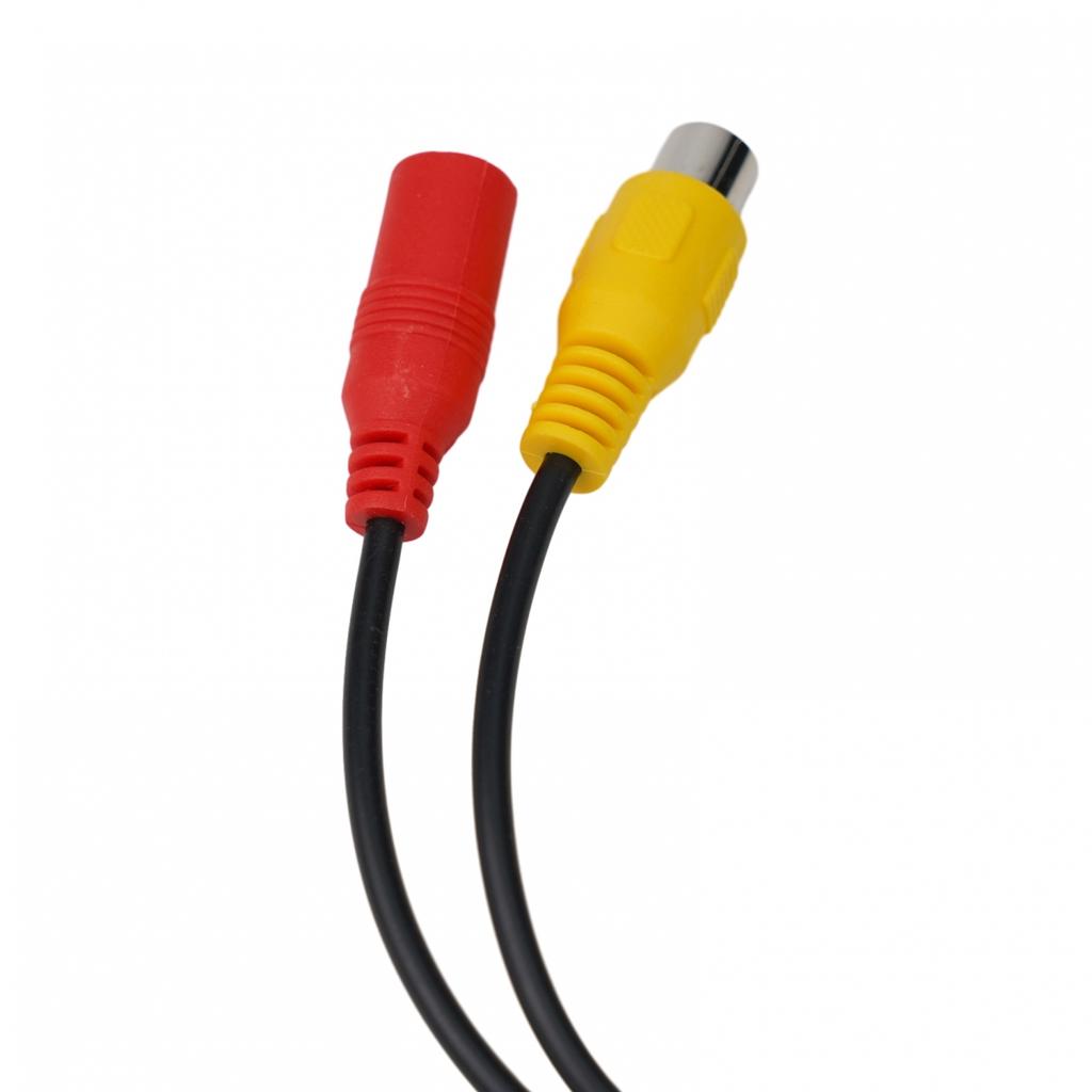 Camera Signal Harness for Car CVBS Male To 4 PIN Female Conversion Cable