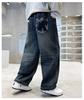 Boys' Fleece-lined Jeans - 2025 Spring/Autumn Trend: Casual Long Pants for Kids