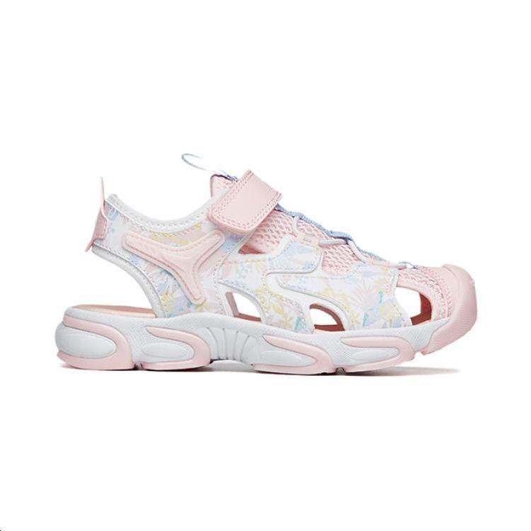Anta Comfortable Non-Slip Durable Childrens Sandals Kids Sandals Pink 322229918-2