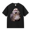 Xingxing Monkey Funny Meme TShirt Fashion Pure Cotton Short Sleeve Unisex Retro Harajuku Loose Tops Tshirts