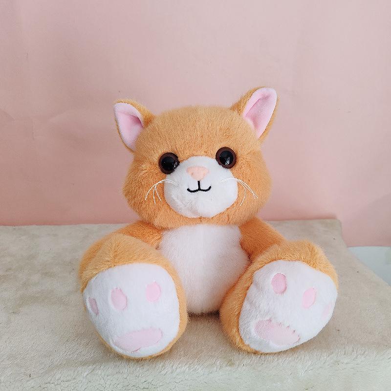 Big Foot Animal Plush Toy - Cute Panda, Koala, Fox & Raccoon Doll Collection