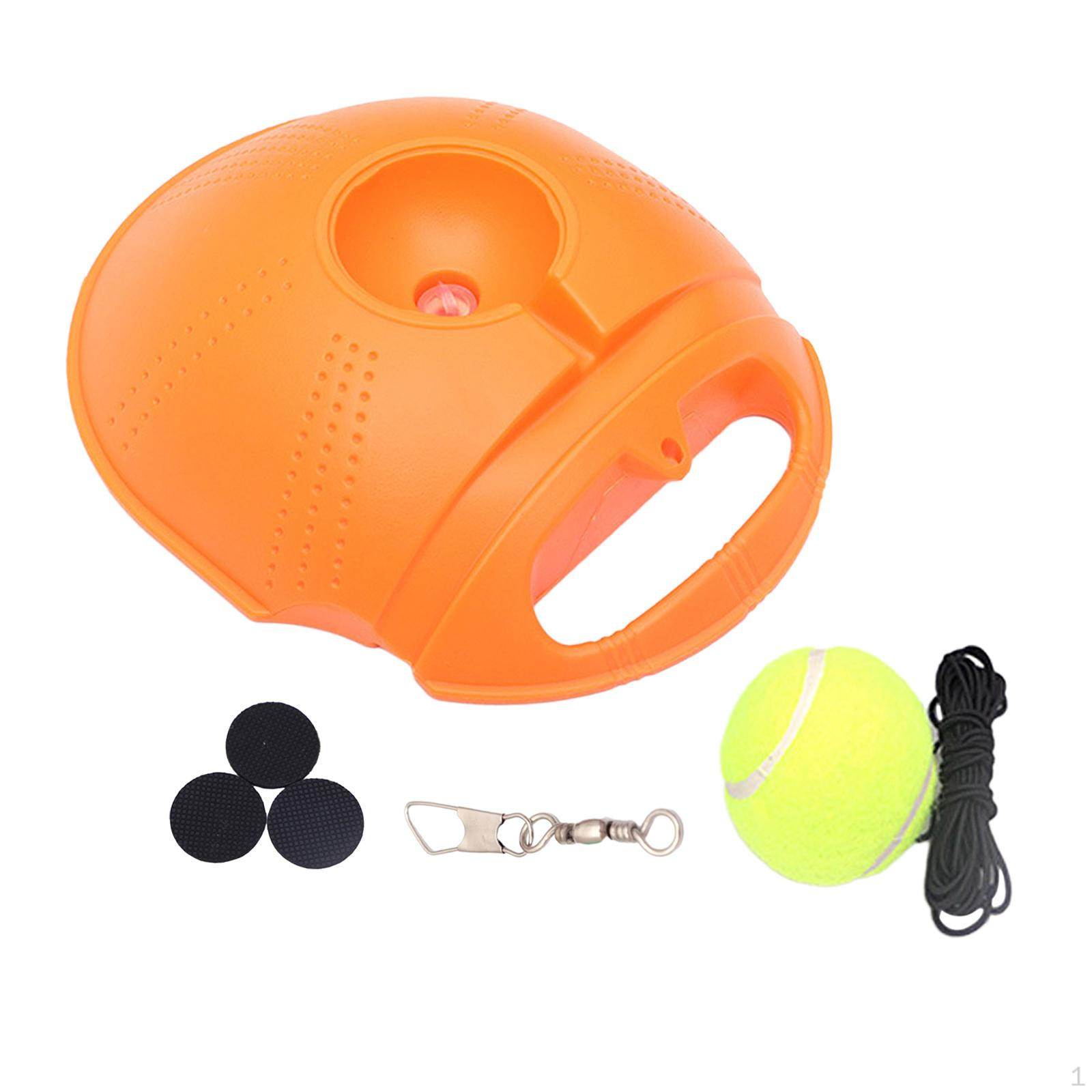 Tennis Rebound Ball Practice Device Base Baseboard Professional Training Aid for Women