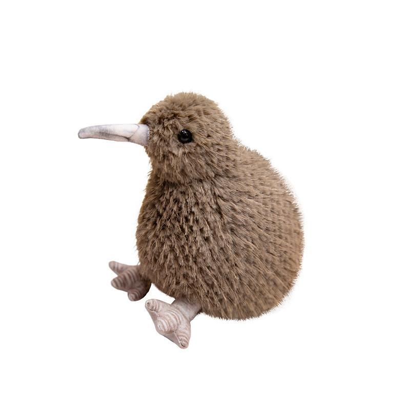Kiwi Brown Long Mouth Bird Plush Toy Cartoon Child Bedroom Decoration Doll Gift