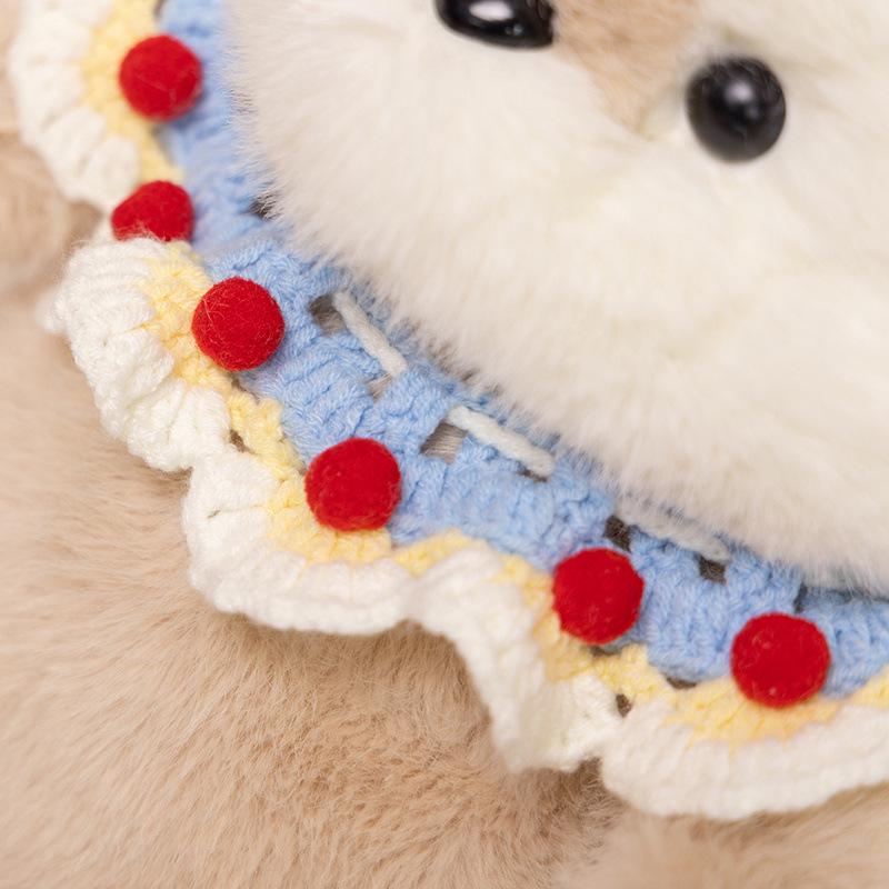 Exquisite Little Deer Moose Plush Backpack for Girls - Super Cute Mini Heart Doll Gift One Size
