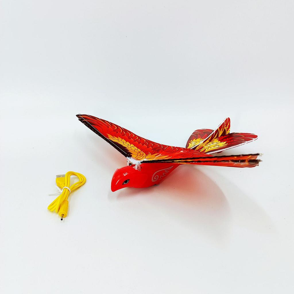 New Remote Control Electric Bird Toy Simulation Flapping-wing Bird Rechargeable Children's Relaxation Toys.