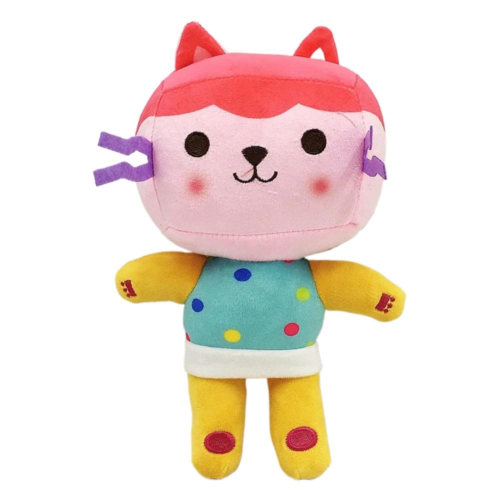 

25 см кукольный домик Гэбби плюшевая игрушка мультяшная мягкая игрушка русалка кошка русалка плюшевая кукла детский рождественский подарок