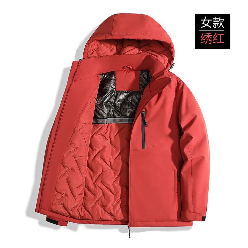 Cotton Clothes Men's Graphene Thickened Men's and Women's Winter Cold and Warm Outdoor Mountaineering Sports Jacket Men's Cotton-padded Clothes