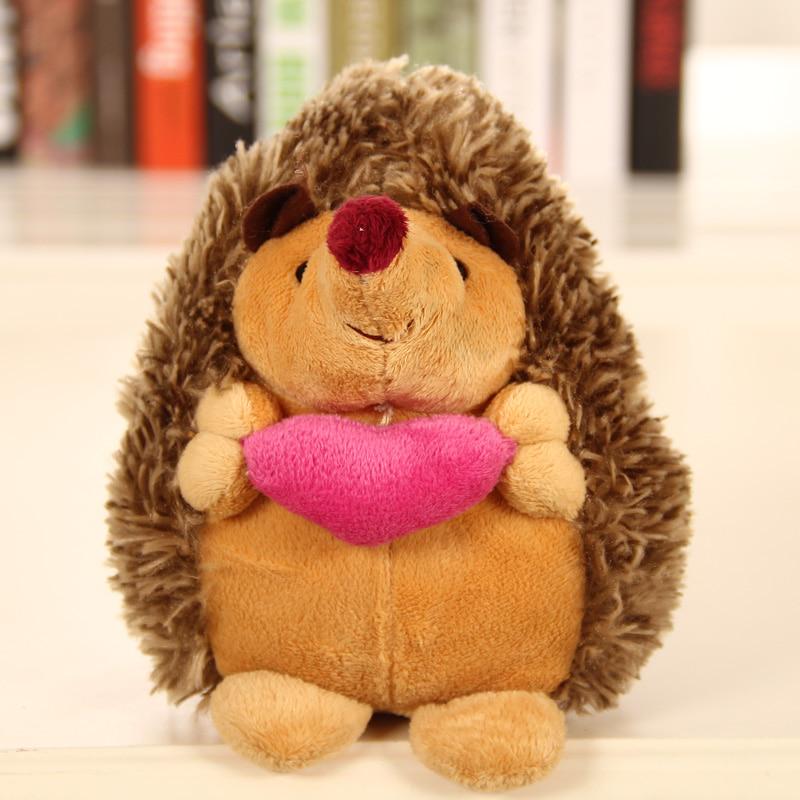1Pc 18cm Soft Hedgehog Animal Stuffed Plush Gift Child Home Wedding Party Souvenir for Children Accompanying Gift