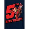 Marvel Childrens/Kids Iron Man 5th Birthday Hoodie