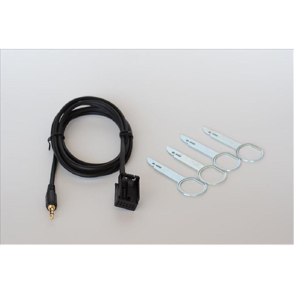 6000Cd Aux-inngangskabeladapterkabel 35 mm for Ford med fire fjerningsnøklerny