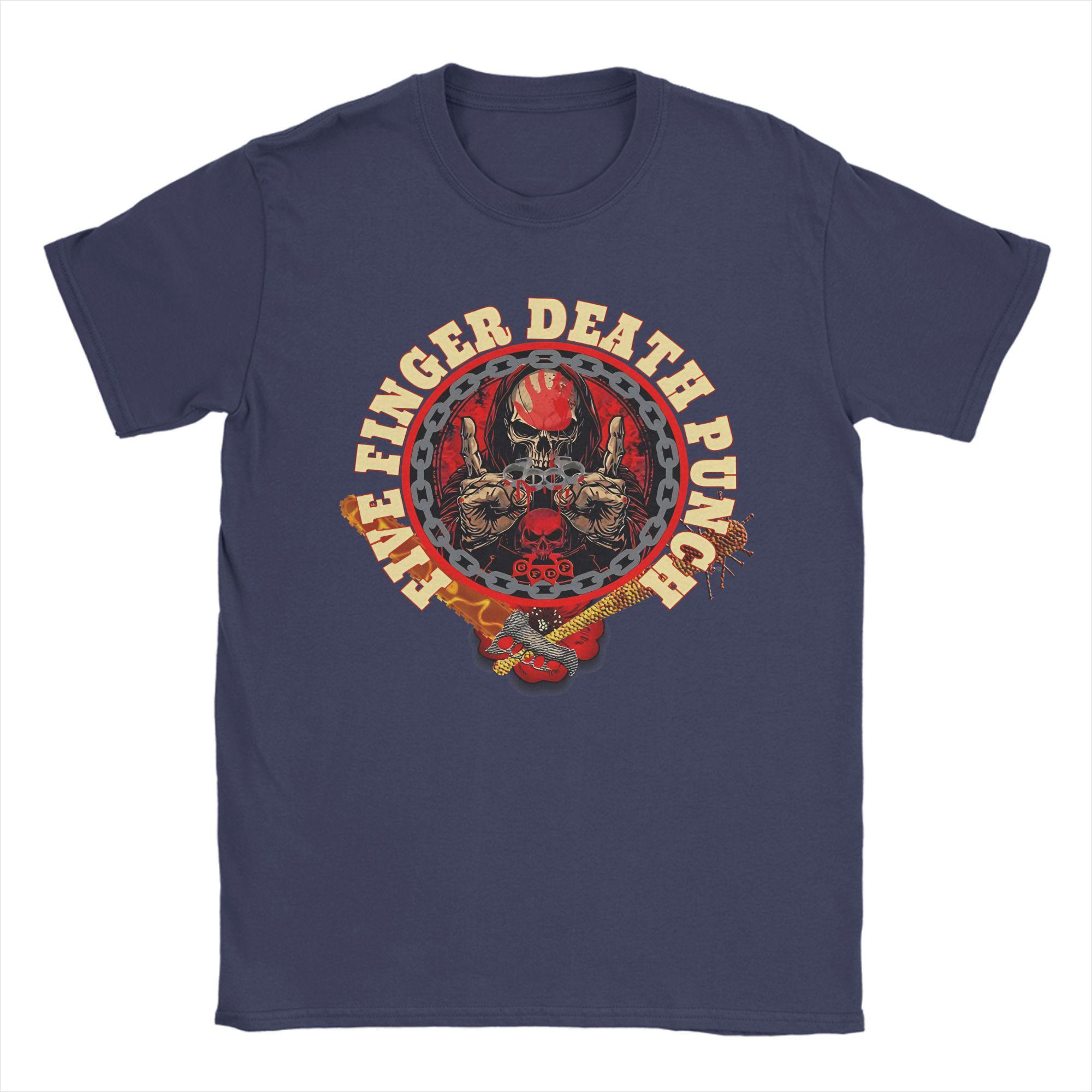 

5FDP Death Punch got yours TShirt Men Novelty Cotton Tee Shirt O Neck Short Sleeve T Shirt Original Clothes 4XL