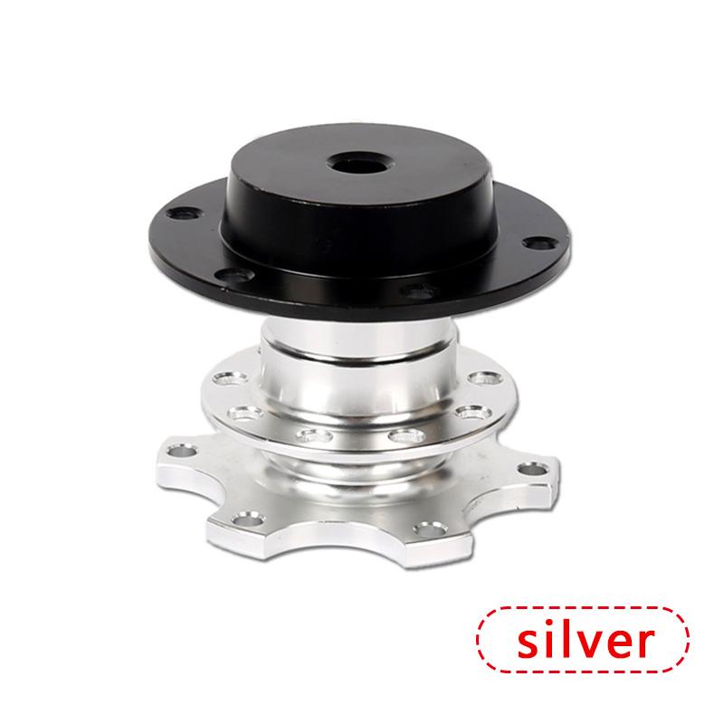 Universal Steering Wheel Quick Release Hub Boss Kit Wheel Hub Adapter For 6 hole Steering Wheel Hub