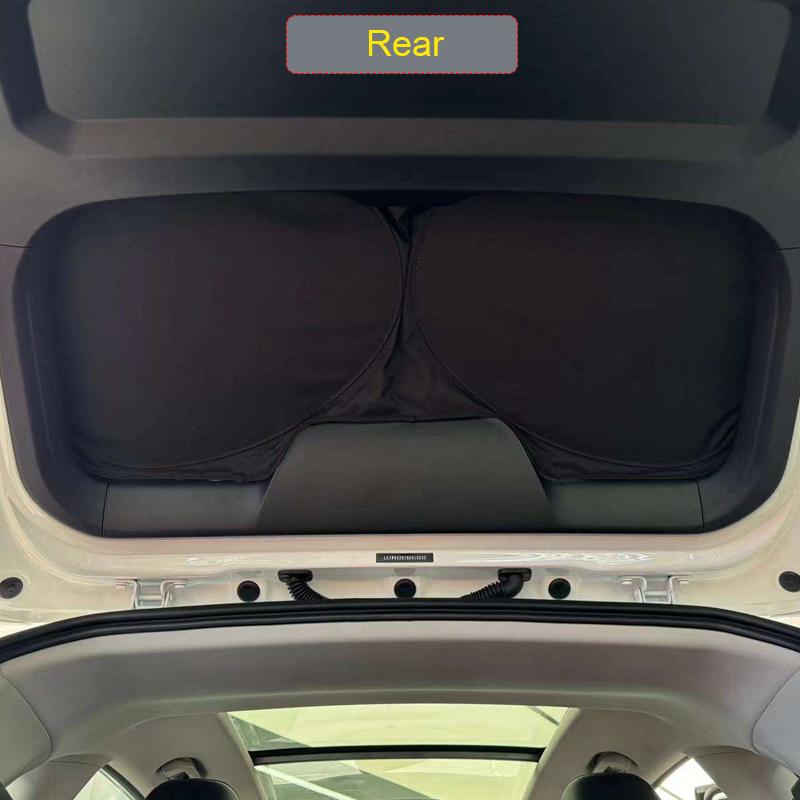 Car Black Windows Privacy Sunshade For MG HS 2018-Present Auto Anti-UV Heat Insulation Protect Cover Interior Accessories