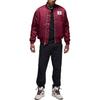 Jordan Reversible Cotton Jacket With Logo Patch And Baseball Collar Men Outerwear Cherrywood-Red DQ7345-680