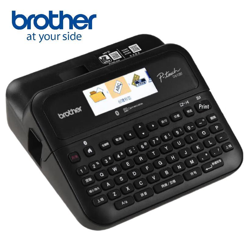 

Brother PT-D610BT Professional Label Printer with Full-Color LCD CN plug (adapter included)