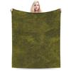 New Arrival Grass Battlemat Grassland Land Greenery Blanket Soft Flannel  Cozy Throw Blanket Machine Washable