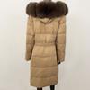 OFTBUY Winter Women Coat Real Fox Fur Collar Hooded Jacket Thick Warm Autumn Hat Detachable X-long White Duck Down Overwears