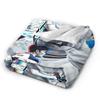Son Heung-Min Soccer Football Fleece Throw Blankets Number 7 Blanket for Home Bedroom Lightweight Bedroom Quilt