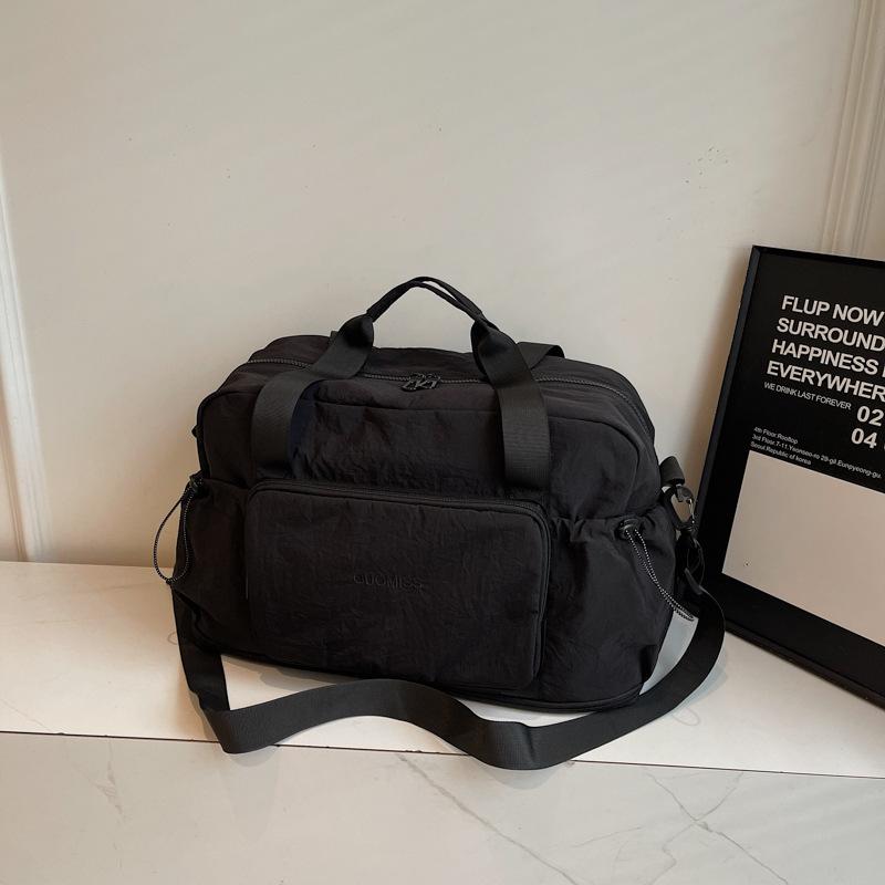 Travel bag Large capacity women's extendable portable storage bag Light commuter luggage bag Outdoor sports fitness bag