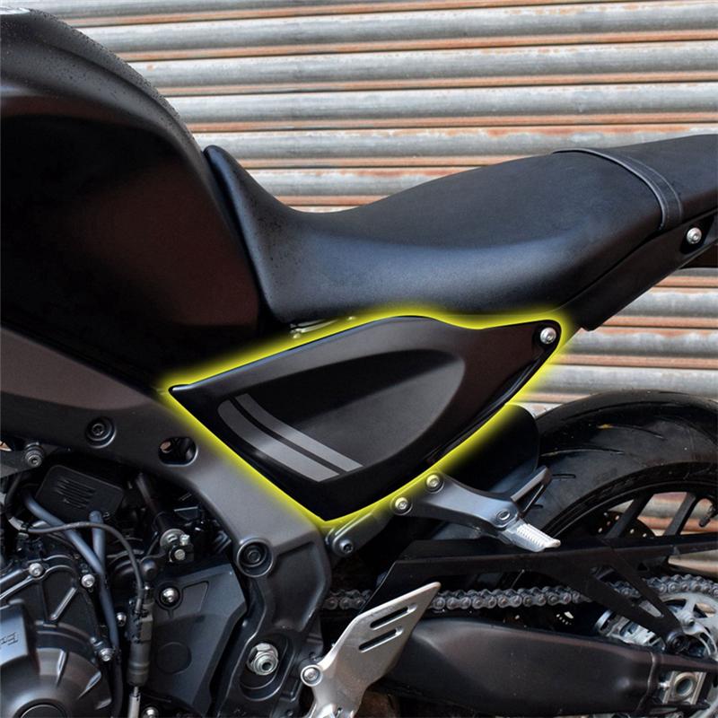 

Motorcycle Side Frame Cover Cowl Trim Panel Fairing Protector Accessories For MT-09 MT 09 2025-2025-A99D чорний