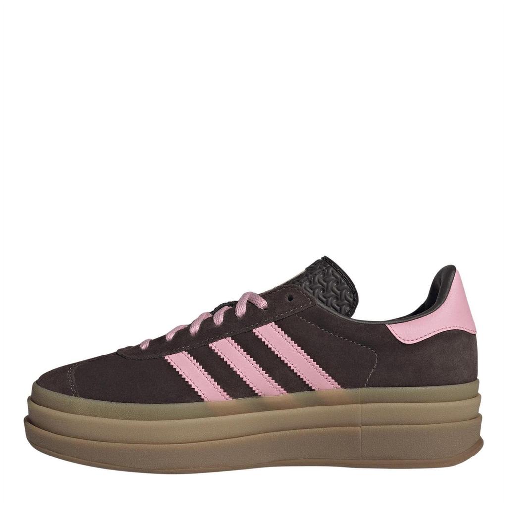 Adidas Womens/Ladies Gazelle Platform Suede Trainers
