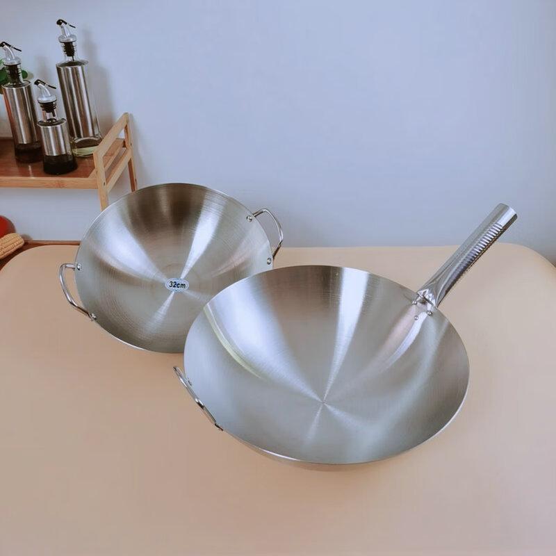 Zijin Heshi 304 Stainless Steel Thickened Wok