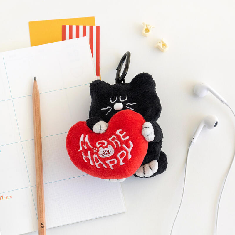 Brunch Brother Moguri Heart Keychain