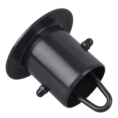 Metal Gutter To Rain Chain Connector Rainwater Guide Adapter Features Bottom V Hook for Secure Attachment
