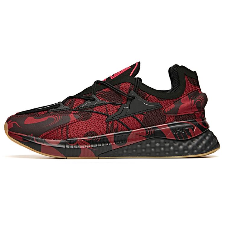

New LIBAI x Anta Low Top Running Shoes Men s Black Red 912035588-3 42