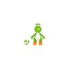 Sanei Boeki Super Mario Figure Collection Plus Yoshi with Egg FCP-003