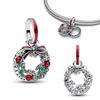 New Copper Red Christmas New Year Animal Love Flower Pendant Beads Fit Original Bracelets Necklaces Jewelry Gifts