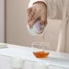 Minimalist Portable Stoneware Travel Tea Set