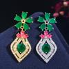 E0285 Personalized Earrings, Zircon Creative Earrings