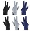 Left/Right Hand Three Finger Snooker Billiard Glove NonSlip Elastic Billiard Training Gloves Fitness Accessories