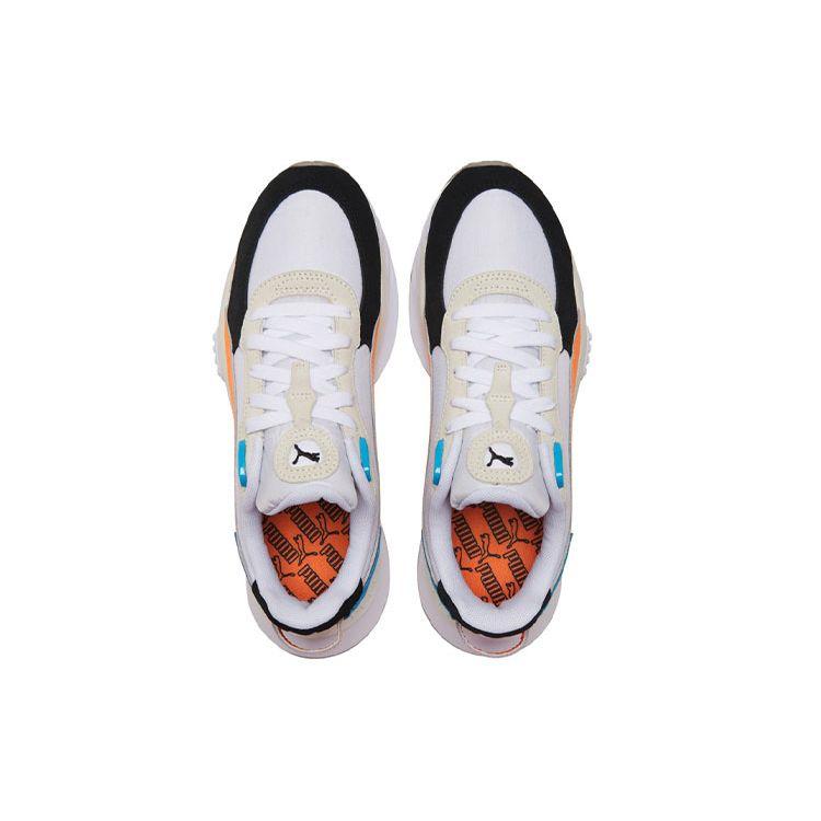 Puma Wild Rider Rollin - White Orange Glow Men Sneakers 381517-03