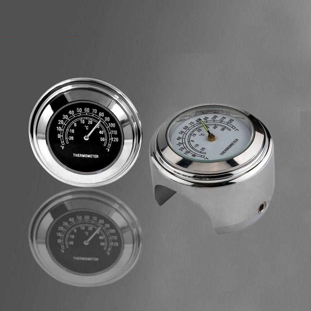 Universal Motorcycle Thermometer Waterproof Motorcycle Bike Handle Bar Thermometer Bike Handlebar Mount Thermo Moto Accessories