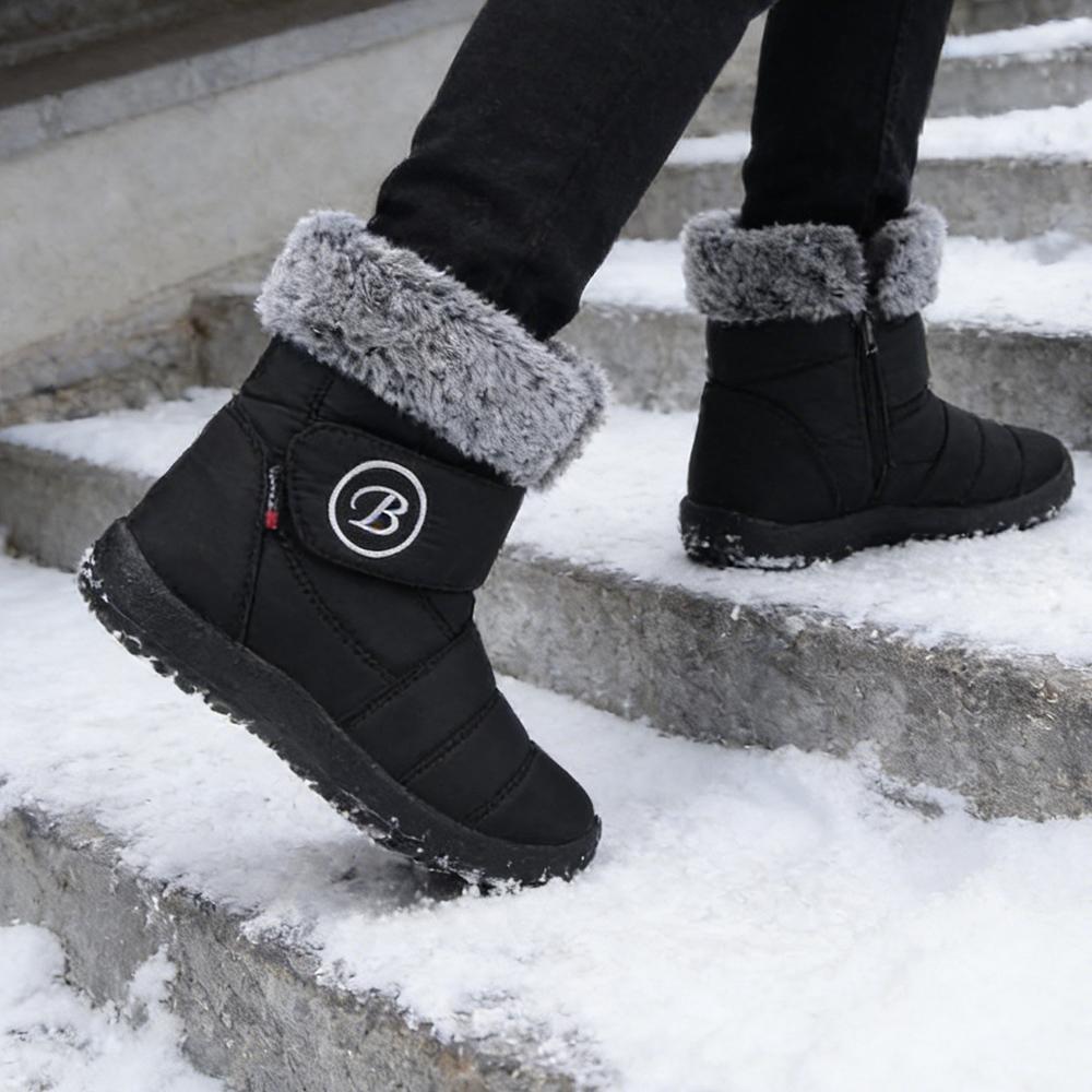 Winter-Schneestiefel, Damenstiefel, wasserdichte Stiefel für Damen